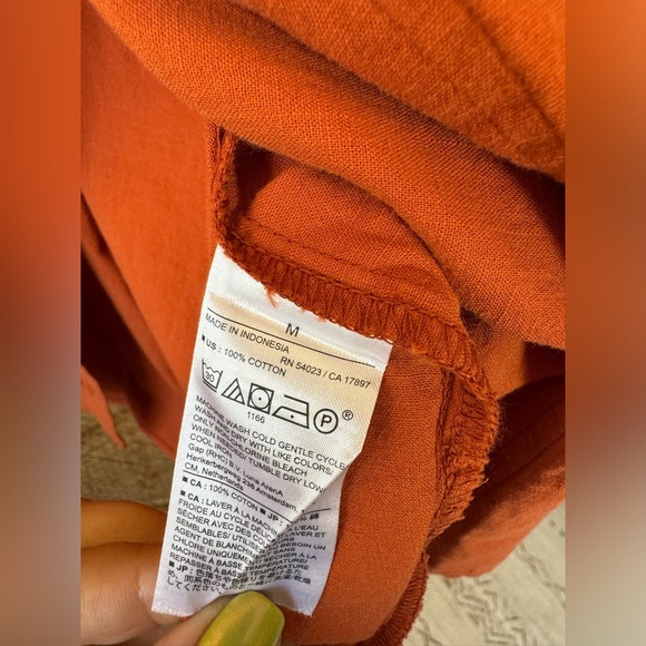 Banana Republic Sleeveless Top  Rustic Orange - Picture 4 of 10